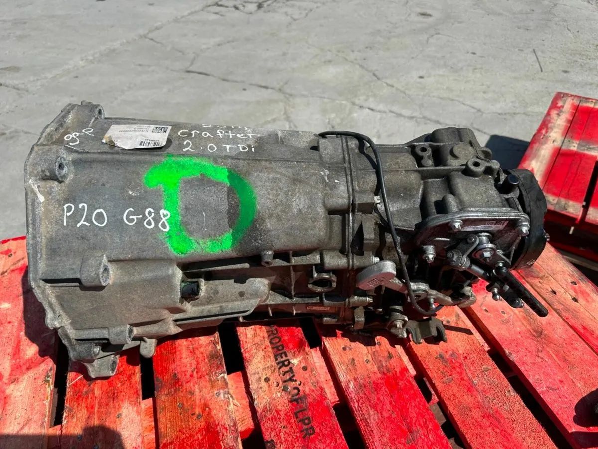 2015 VW CRAFTER 2.0 TDI GEARBOX .....P20G88 - Image 1