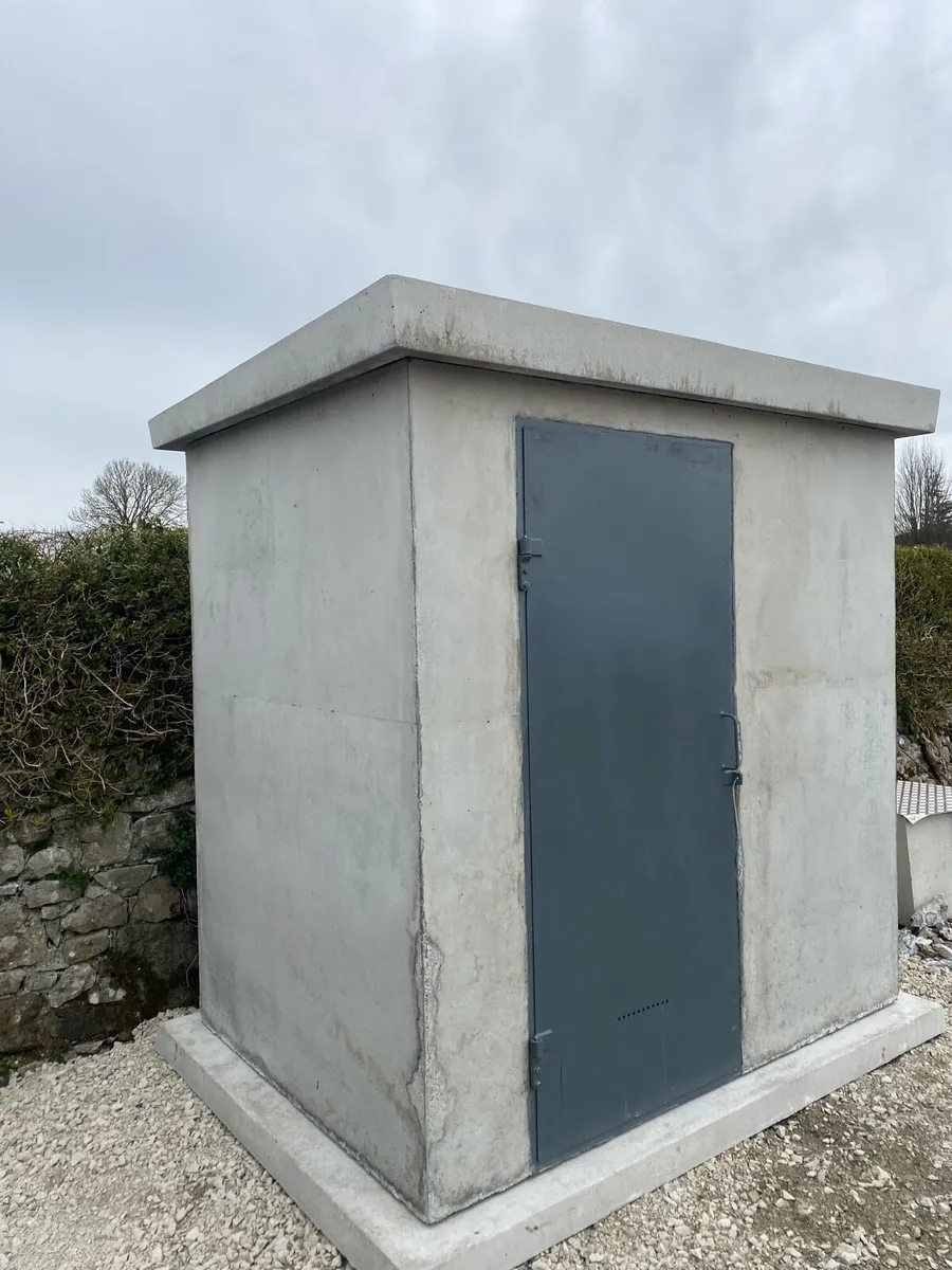 precast concrete pump house - Image 4