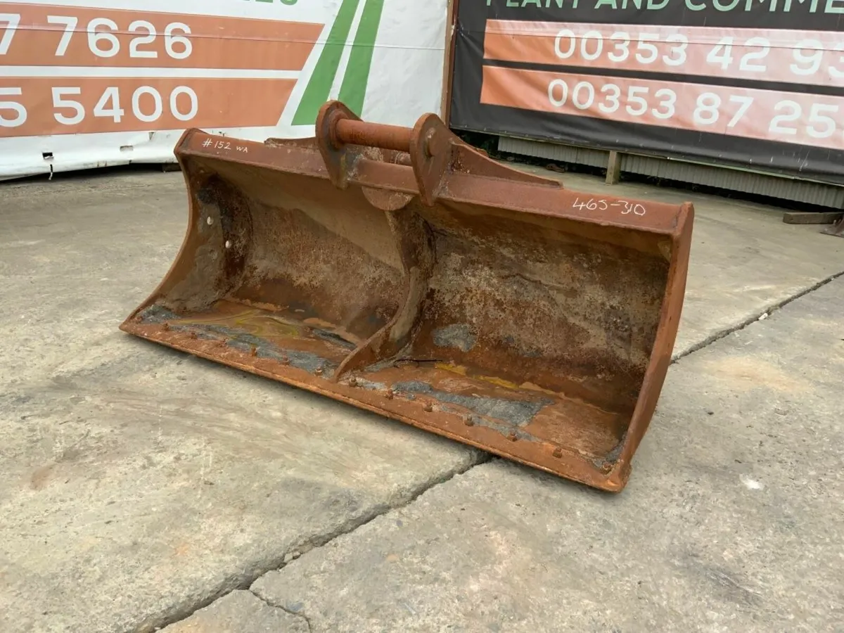 84" HILL GRADING BUCKET.....80mm PINS.....152.. - Image 2