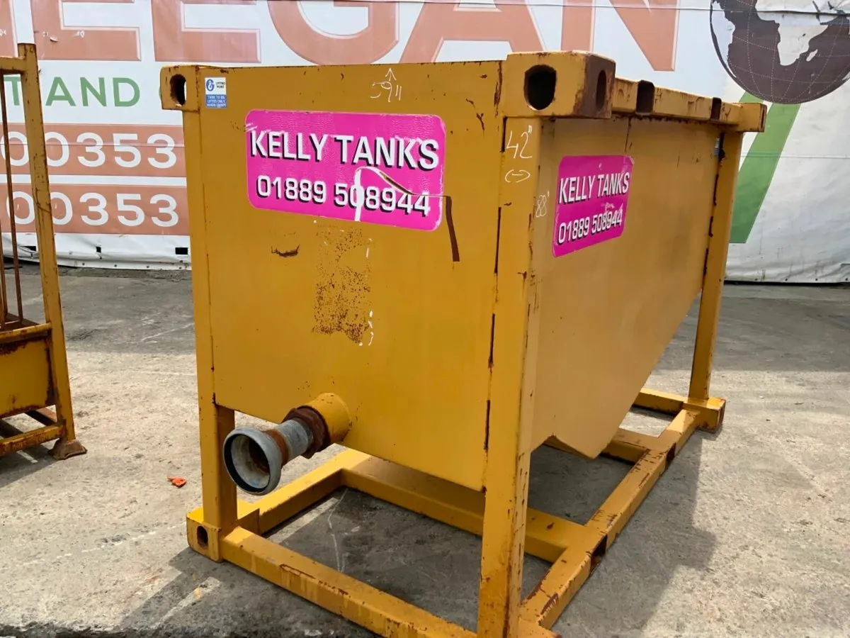 KELLY TANK SETTLEMENT TANK & STILLAGES..940t - Image 4