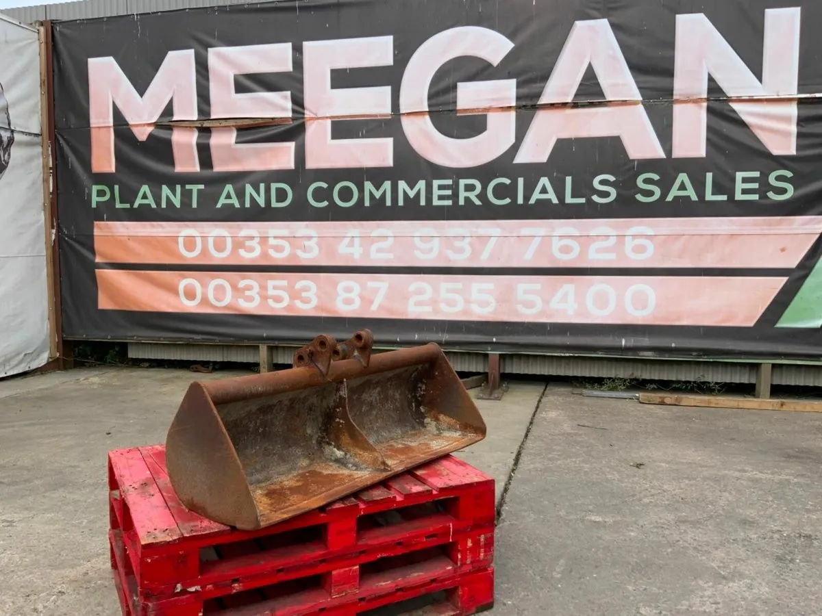 48" GRADING BUCKET....35mm PINS.......1328. - Image 1