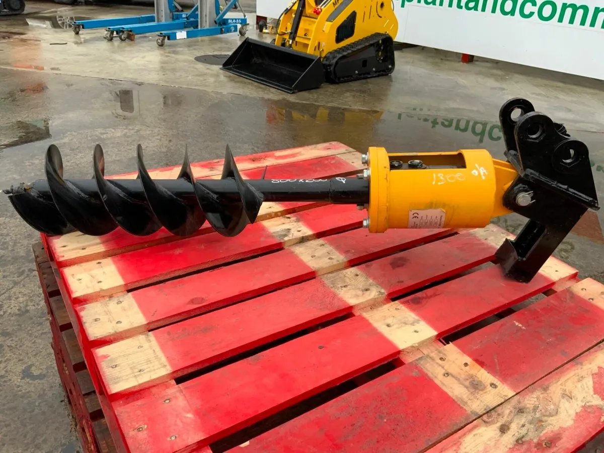 8" HYDRAULIC AUGER DRIVE / EARTH DRILL......1791 - Image 4
