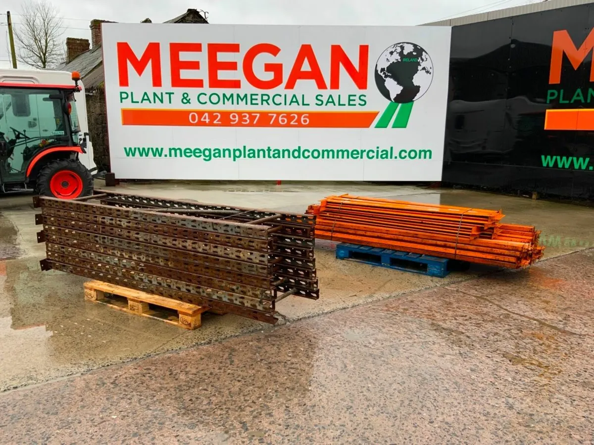 NARROW GAUGE PALLET RACKING.....TYRE RACK. - Image 1