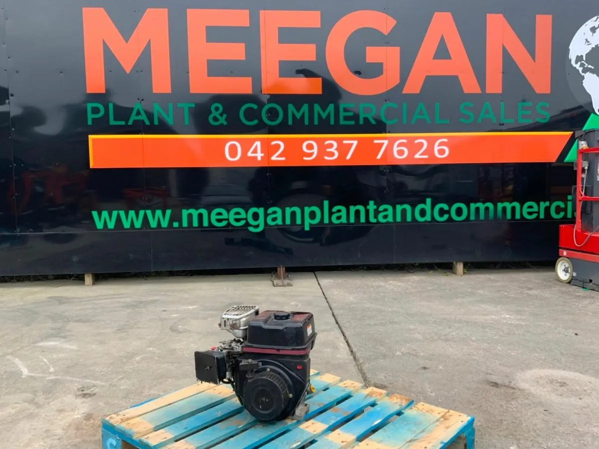 10hp BRIGGS & STRATTON PULL START ENGINE. - Image 1