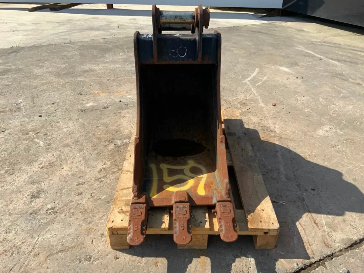 18" RHINOX XP DIGGING BUCKET.....60mm PINS...1596. - Image 4