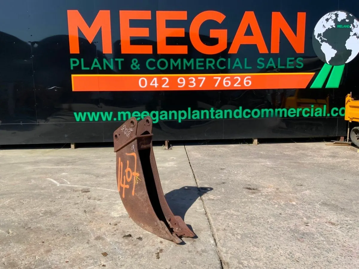 9"  DRAINAGE BUCKET.........50mm PINS......1467 - Image 1