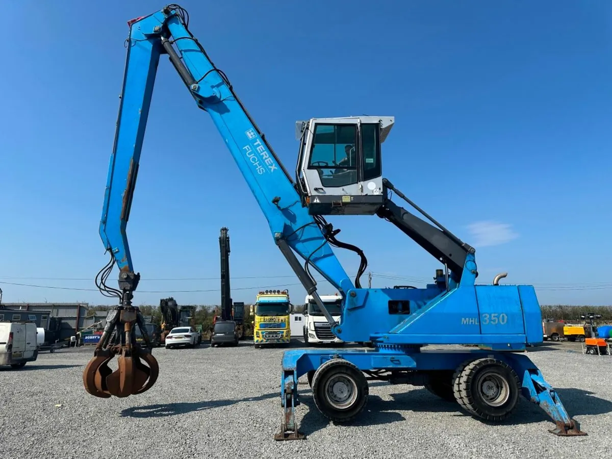 TEREX FUCHS 350 ... WASTE SCRAP HANDLER - Image 1