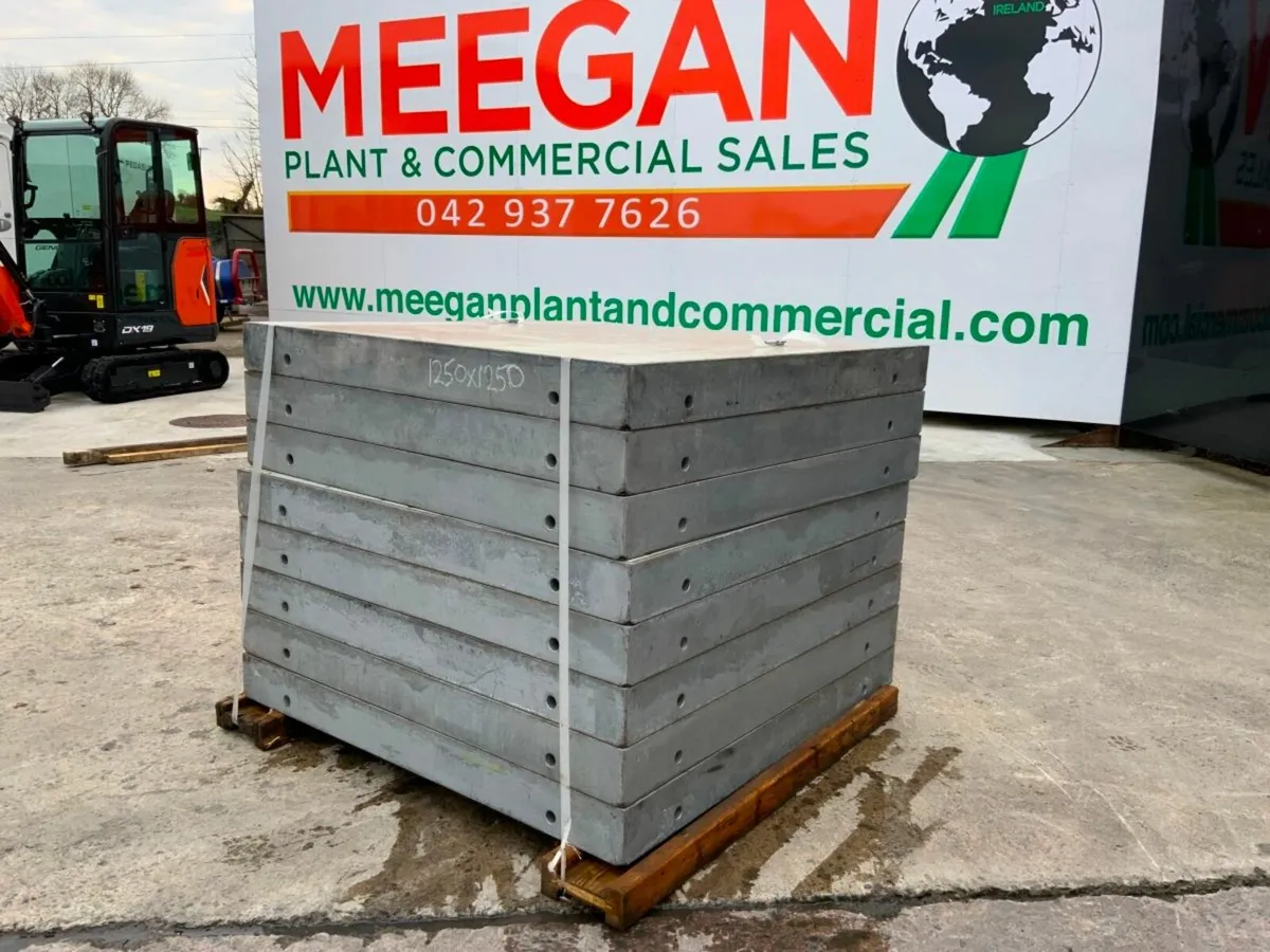 MEVA 1250mm x 1250mm SHUTTERING PANELS...985t - Image 2