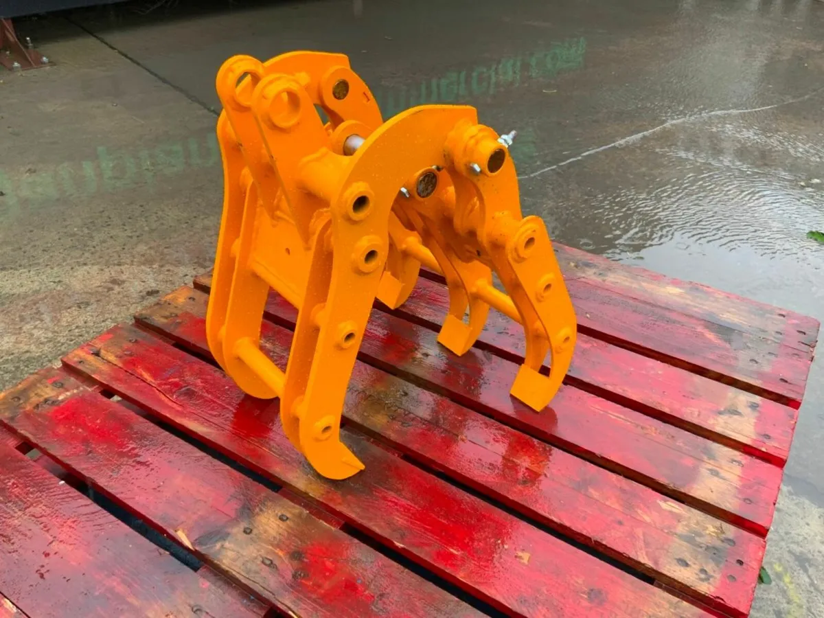 5 TYNE  MINI DIGGER MANUAL GRAPPLE.........530 - Image 2