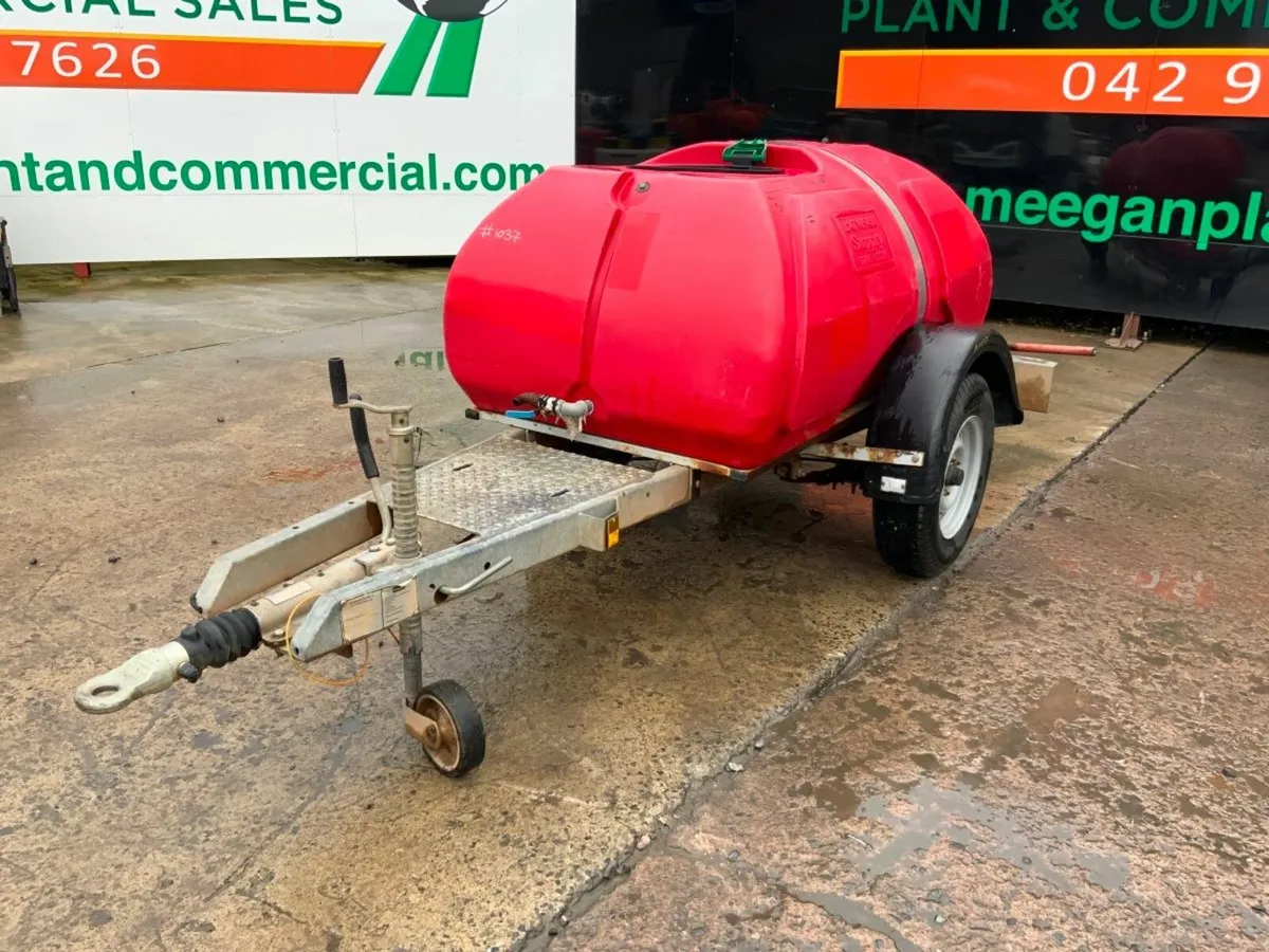 950lts SINGLE AXLE WATER BOWSER.....1037 - Image 3