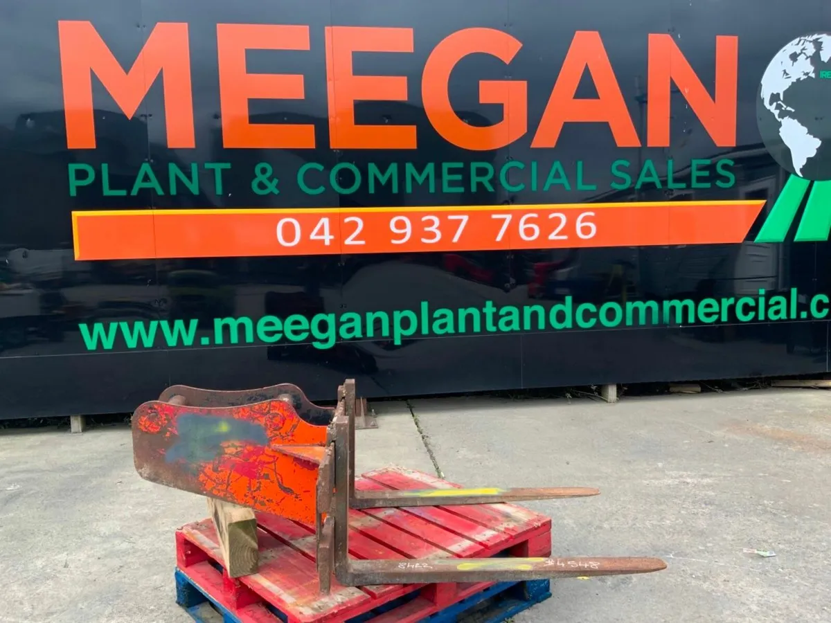 PALLET FORK ATTACHMENT......65mm PINS......4548. - Image 1