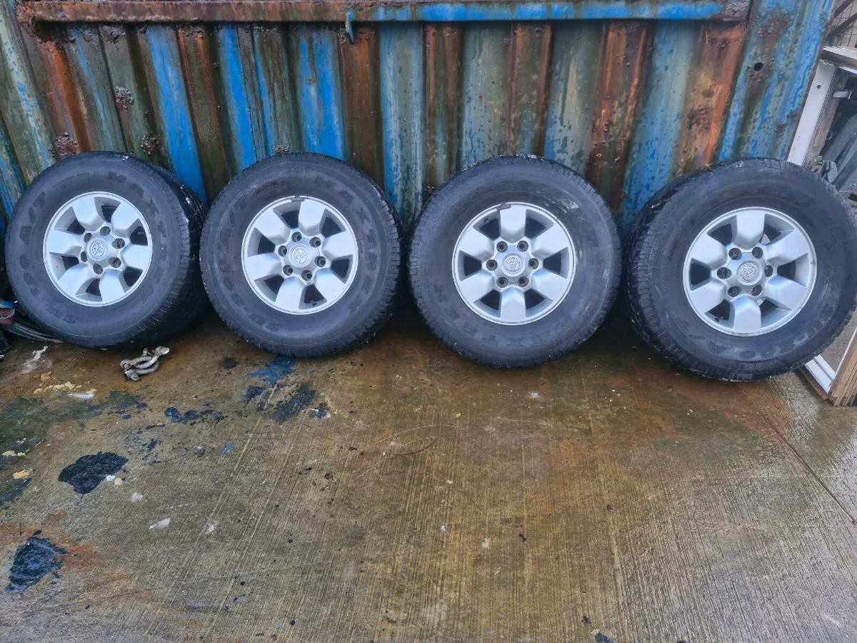 Toyota hilux,land cruiser alloys - Image 1