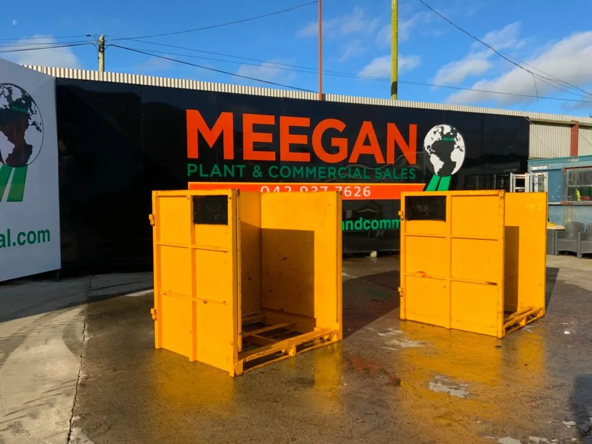 IBC CONTAINER STORAGE STILLAGE man basket - Image 1