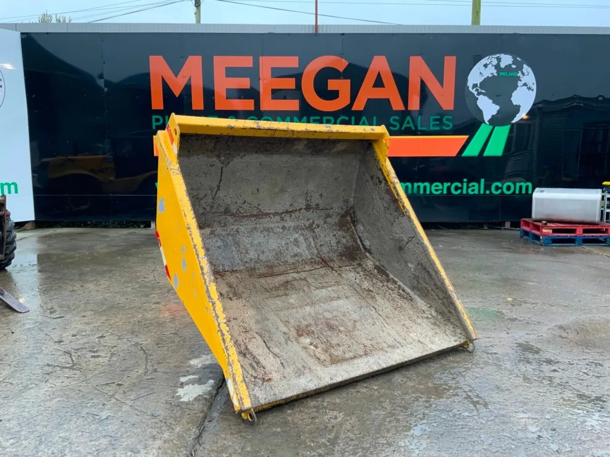 3 TONNE STRAIGHT TIPPING DUMPER SKIP.......3321. - Image 1