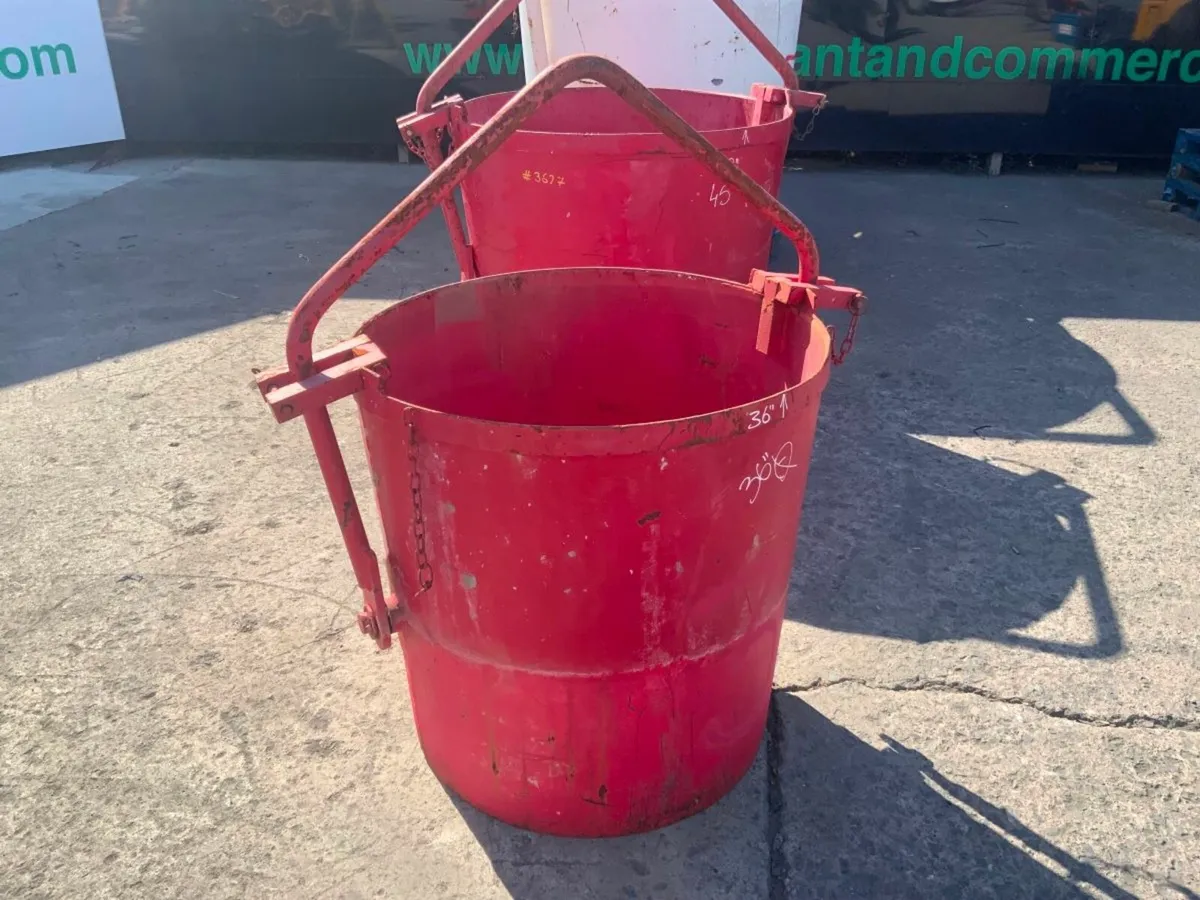 500 ltr CIRCULAR MUCK SKIP SELF TIPPING....3627-3 - Image 4