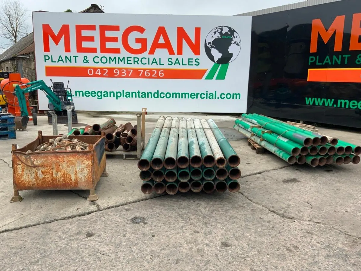 4 & 5 inch CONCRETE PUMP PIPES & FITTING...0012. - Image 2