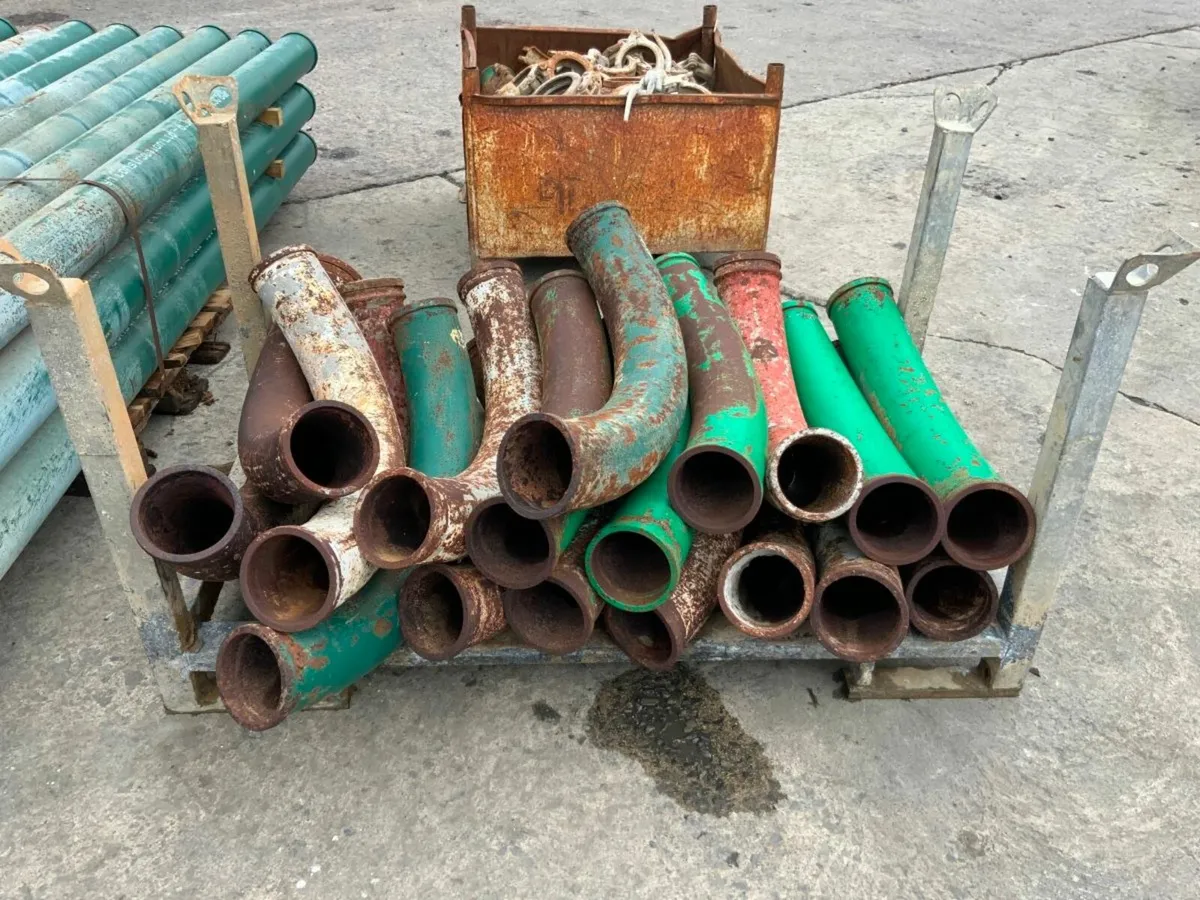 4 & 5 inch CONCRETE PUMP PIPES & FITTING...0012. - Image 4