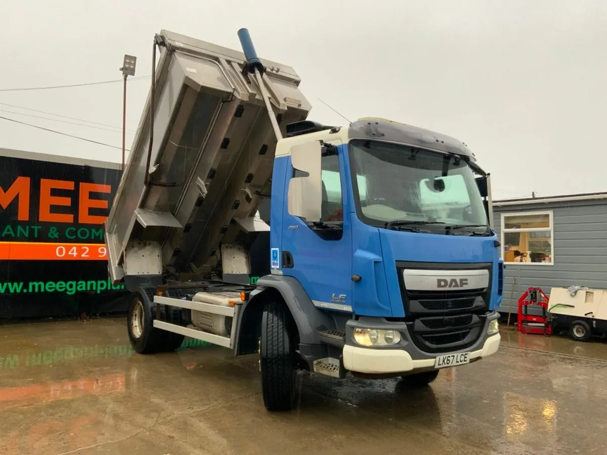 DAF LF LF260 ALUMINIUM TIPPING BODY.18 TONNE. - Image 3