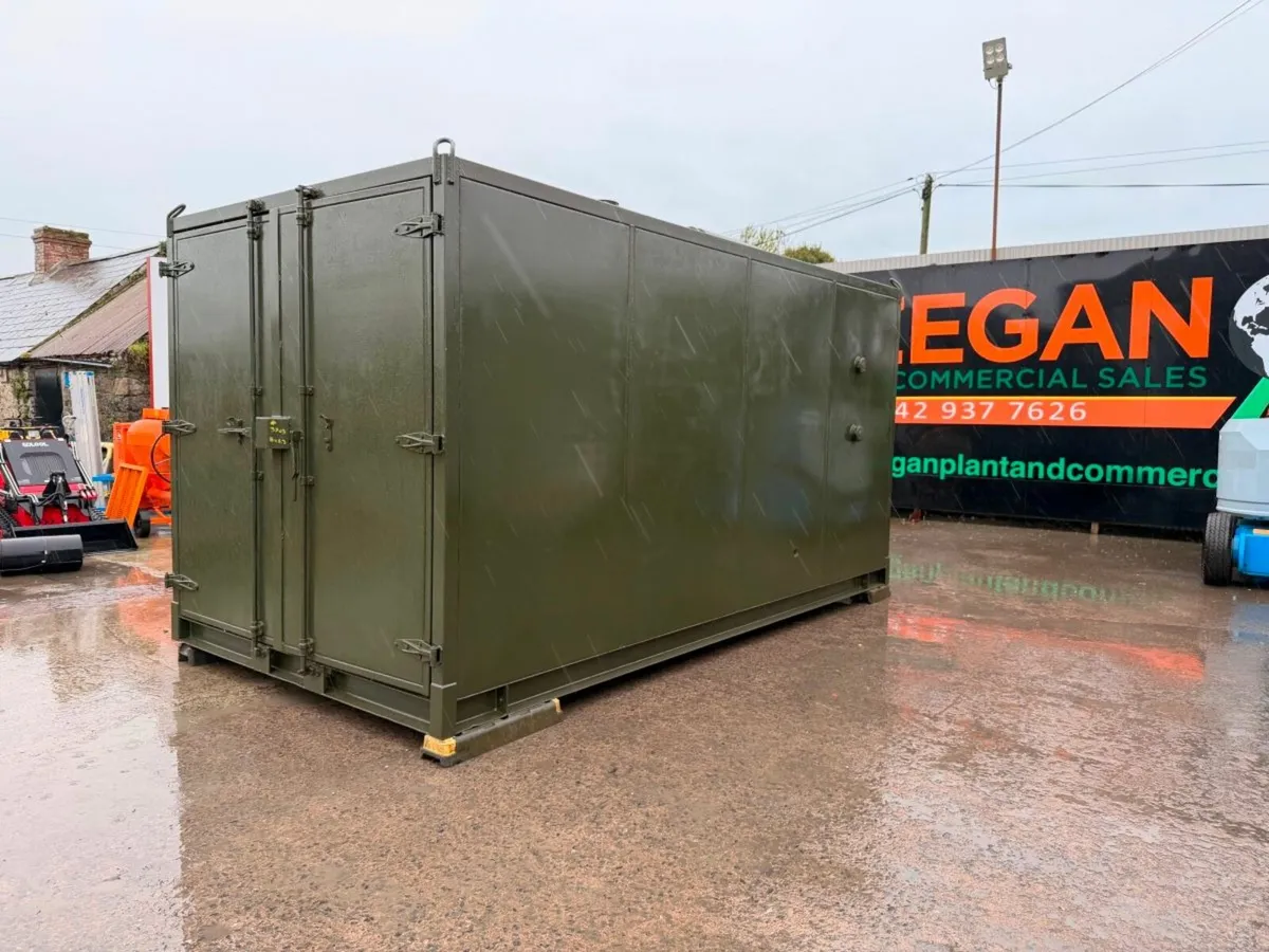 16 X 8 CONTAINER SOUND PROOF VACUUM system. - Image 1