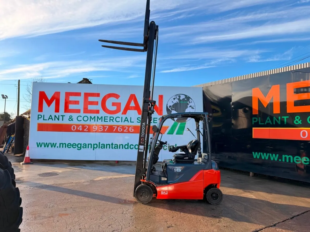 2020 TOYOTA TRAIGO 1.6 TON ELECTRIC FORKLIFT - Image 3