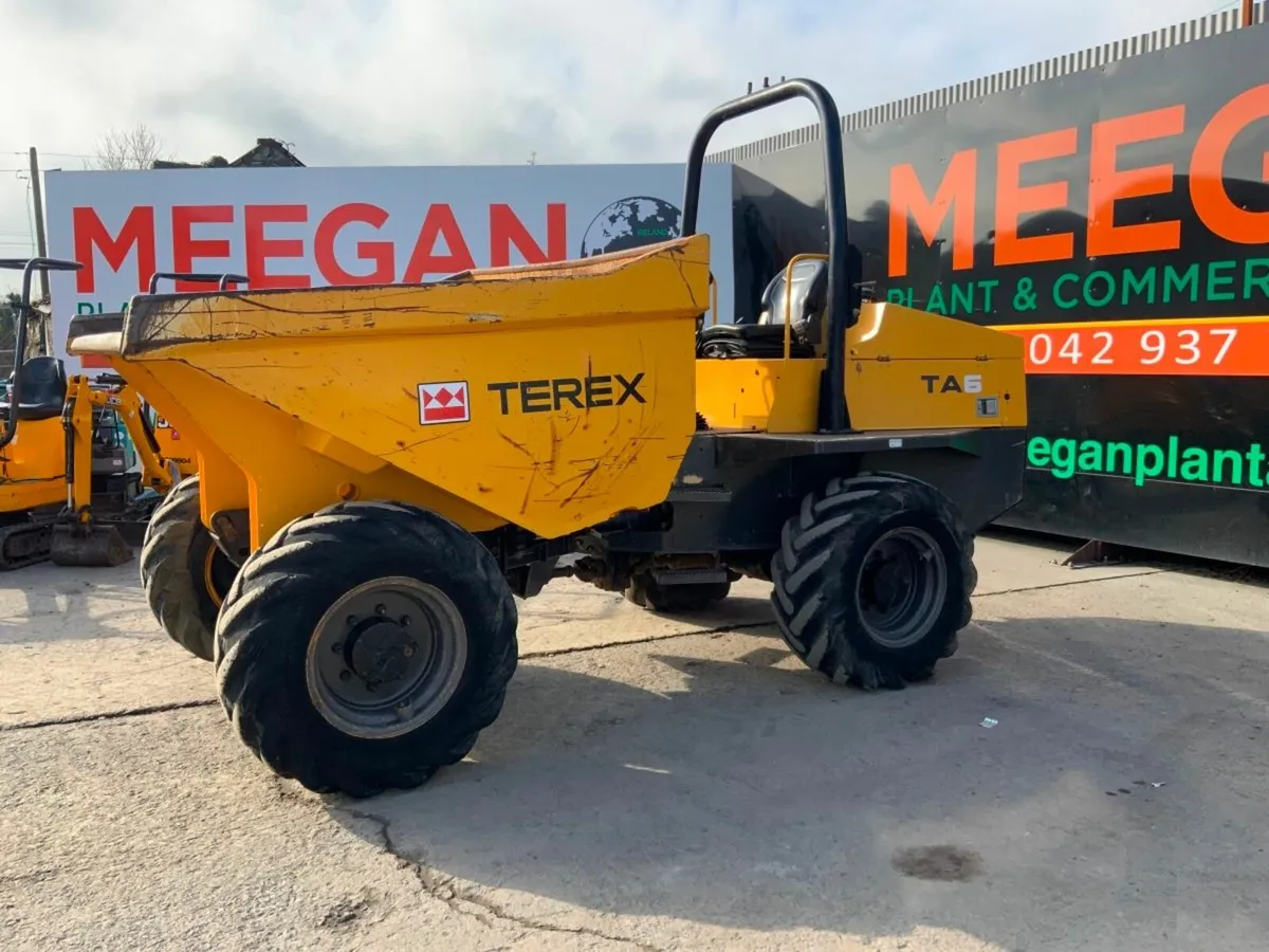 2018 TEREX  6 ton  DUMPER........1502 hrs......763 - Image 1