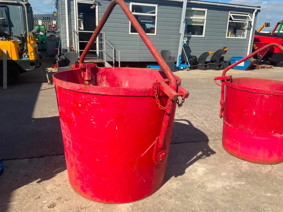 1000 lts SELF TIPPING CIRCULAR SKIP.........3627-3 - Image 4