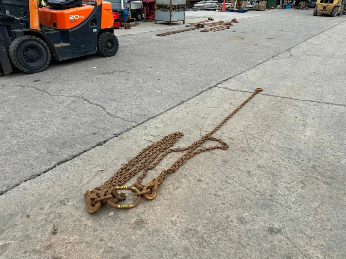 2.7 Metre ...6.7 ton ...lifting chains 4 LEG ..... - Image 4