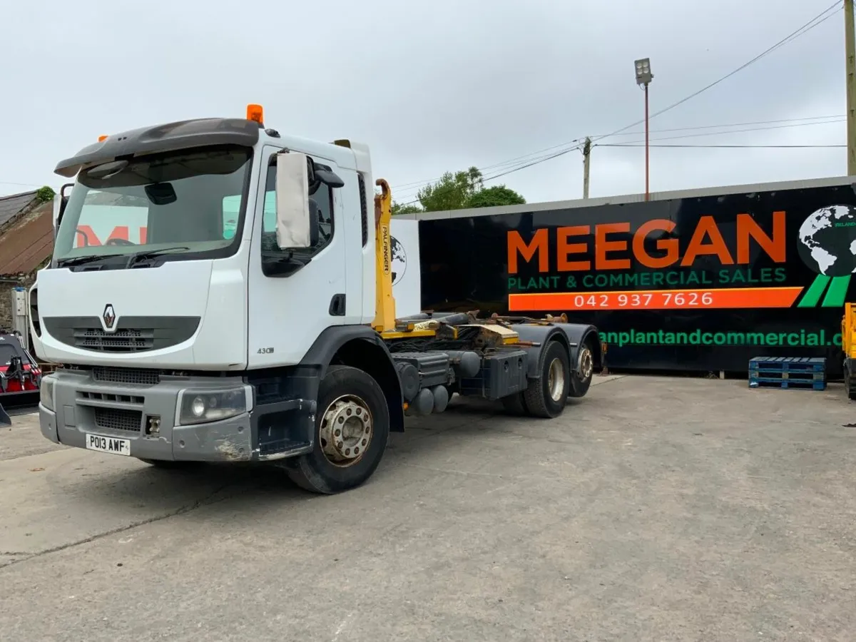 Renault Premium 26 TONNE REAR LIFT PALFINGER HOOK - Image 1