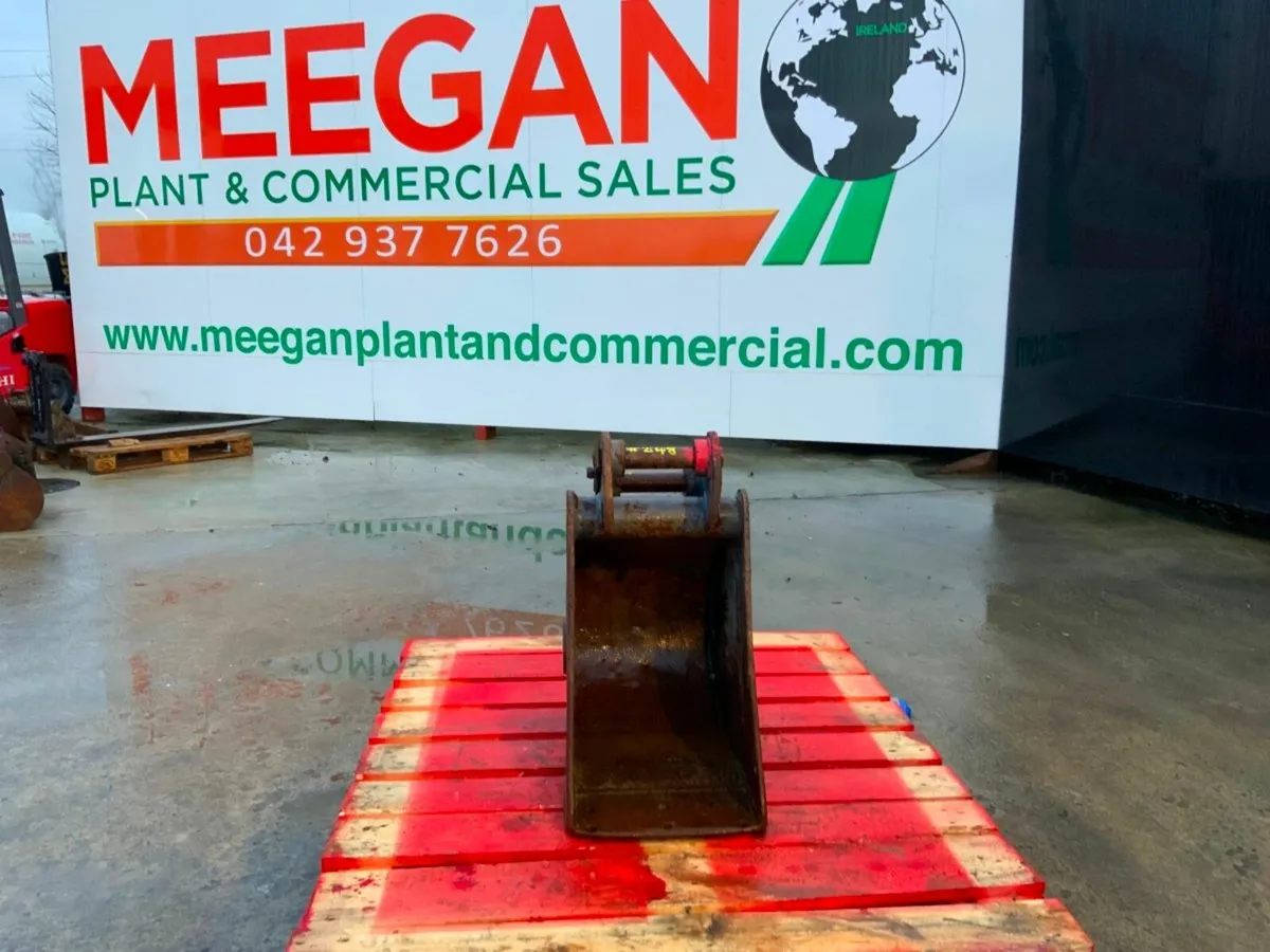 12" STRICKLAND BUCKET.......35mm PIN........248f - Image 2