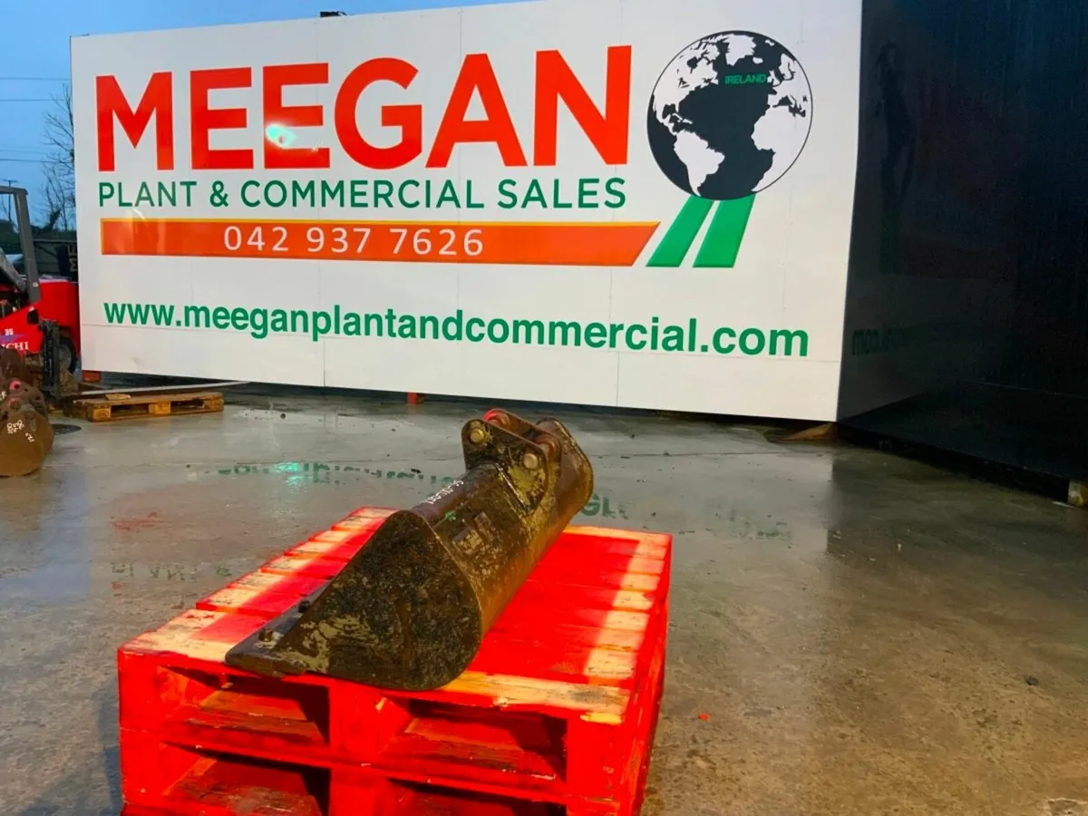 48" 'WHITES' GRADING BUCKET.....35mm PINS.....263f - Image 2