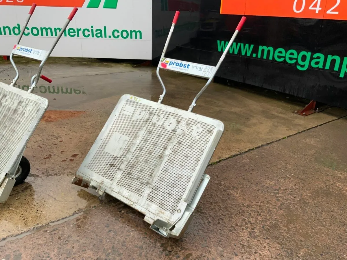 PROBST PAVING BRICK BARROW TROLLEY....92v - Image 4