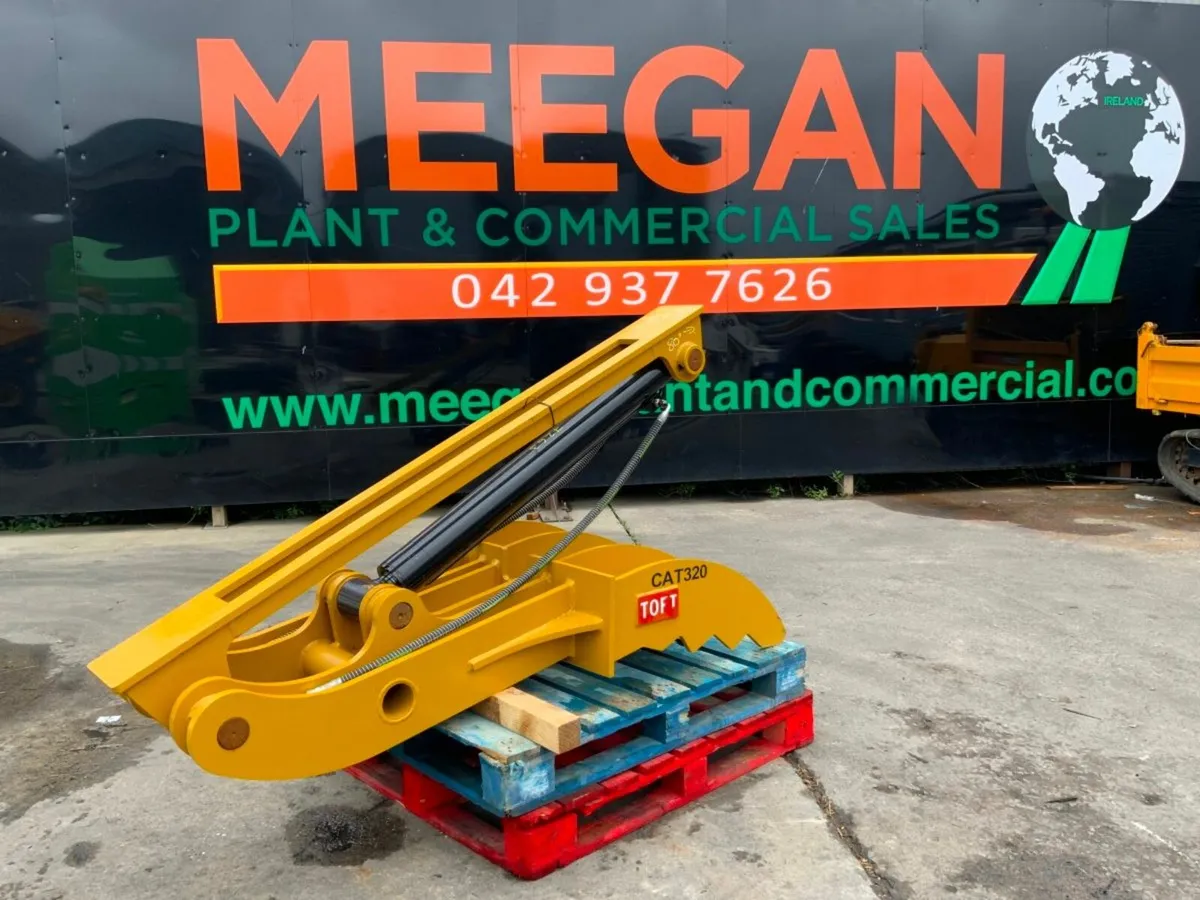 NEW HYDRAULIC THUMB GRAB....80mm PINS...7263 - Image 1