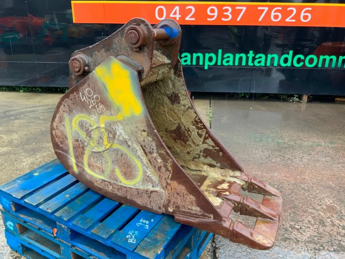 24 inch GEITH BUCKET .... 65MM .....185C - Image 3