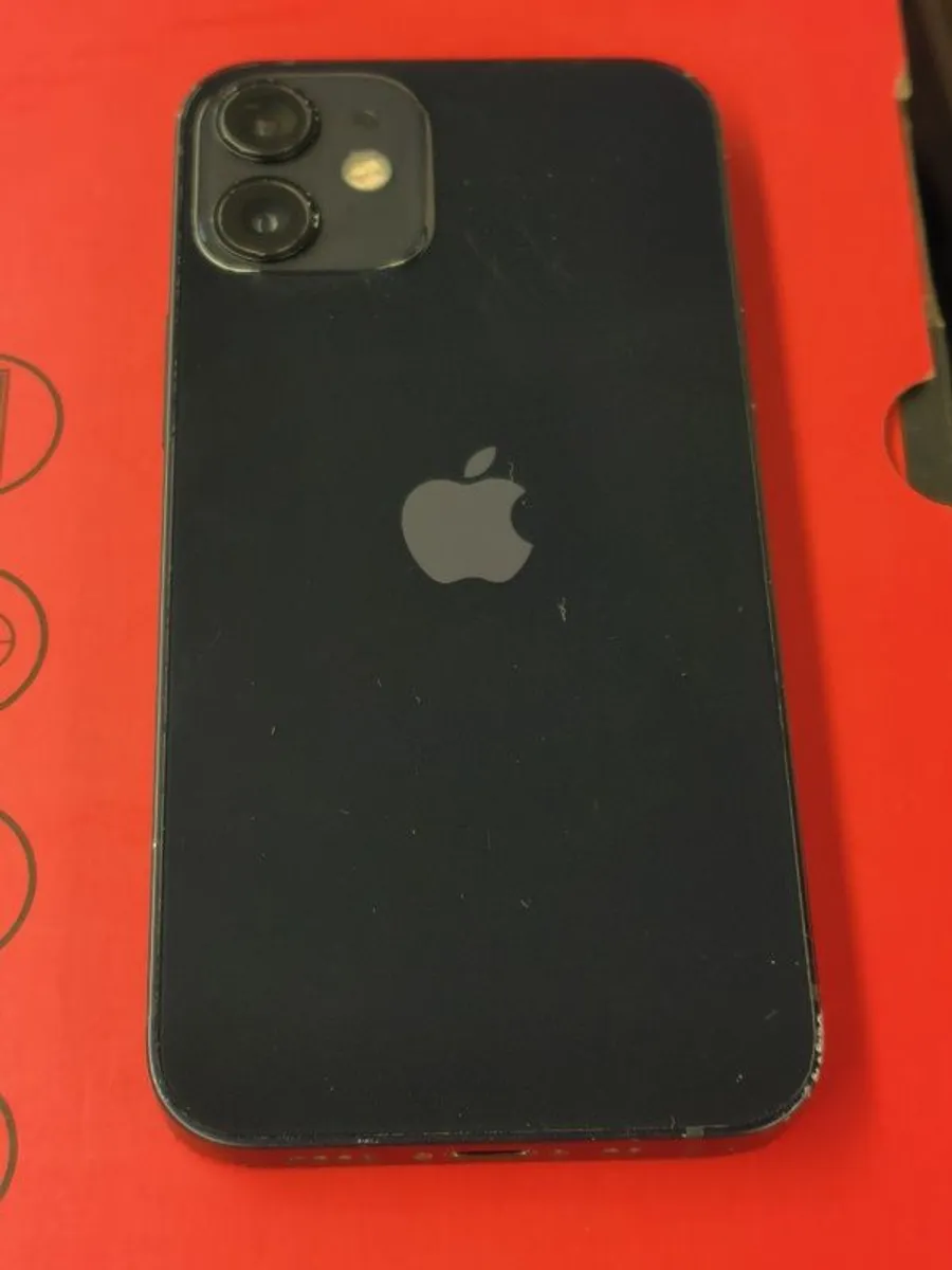 Apple iPhone 12 Mini 64GB Unlocked Black (Battery: 80%) - Image 1