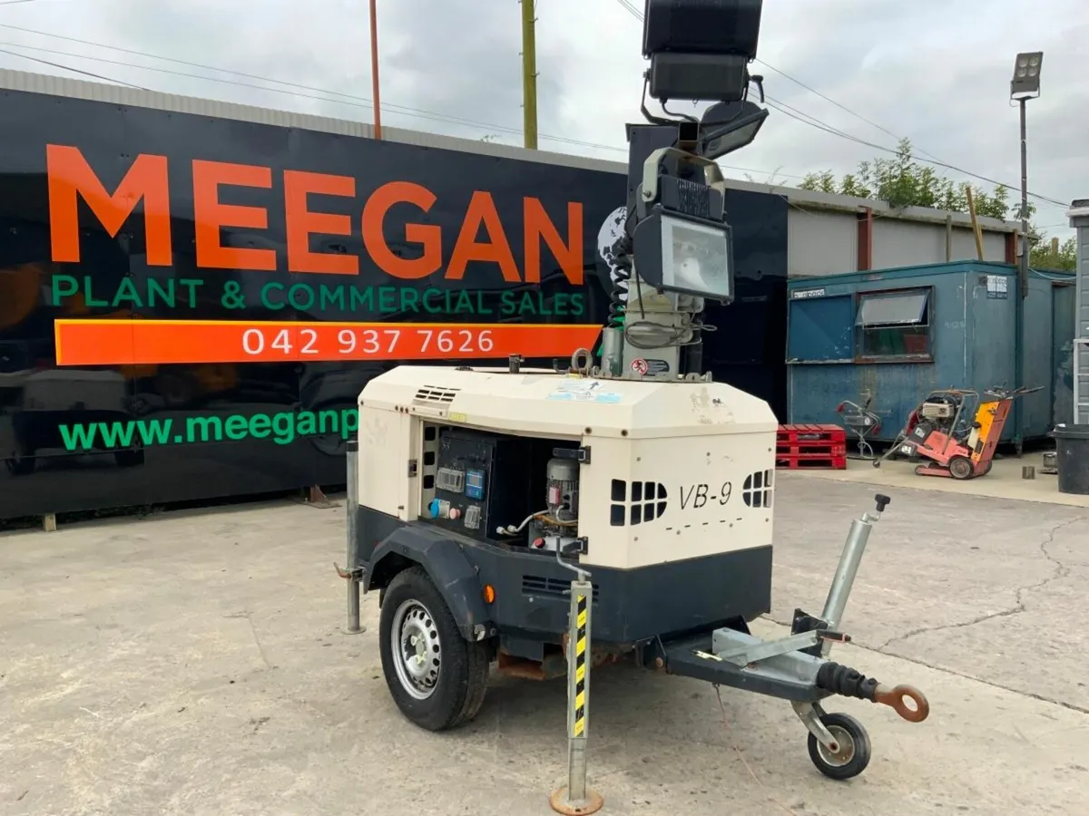 VB-9 SINGLE AXLE LIGHTING TOWER........217.. - Image 1