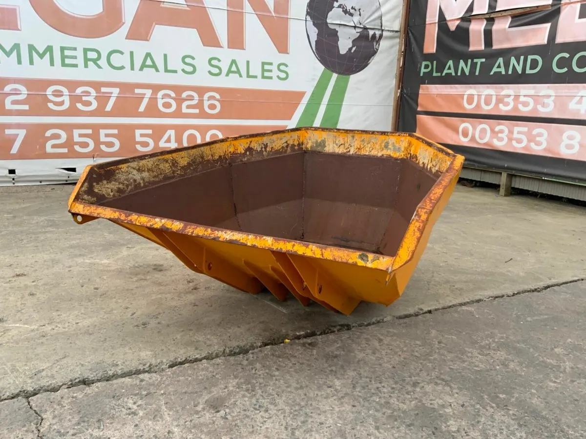3t SWIVEL DUMPER TIPPING SKIP............1230. - Image 3