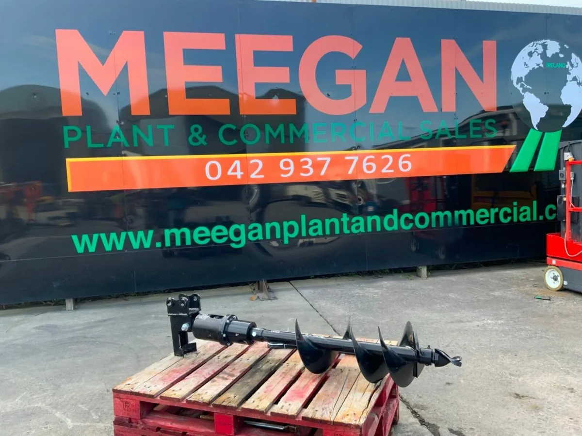 12" HYDRAULIC AUGER DRIVE / EARTH DRILL..1991K - Image 1