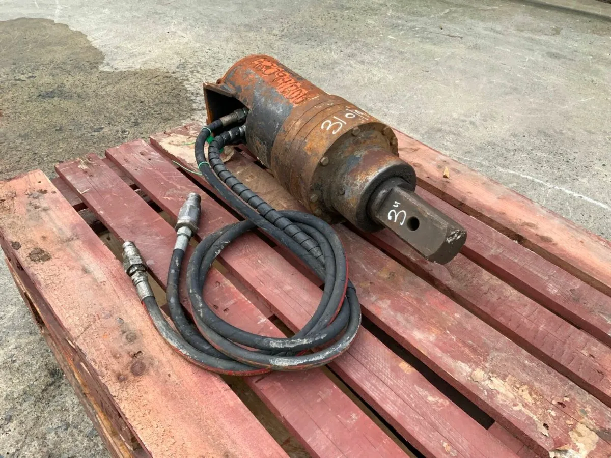 3" AUGER HYDRAULIC DRIVE / EARTH DRILL....1442. - Image 3