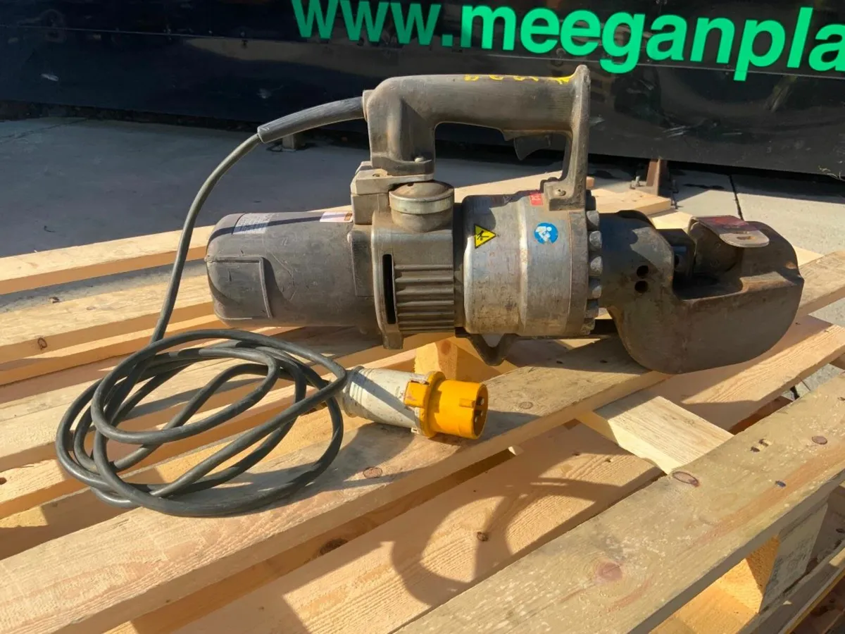 EDILGRAPPA TN32 REBAR GUILLOTINE...110v...1229 - Image 1