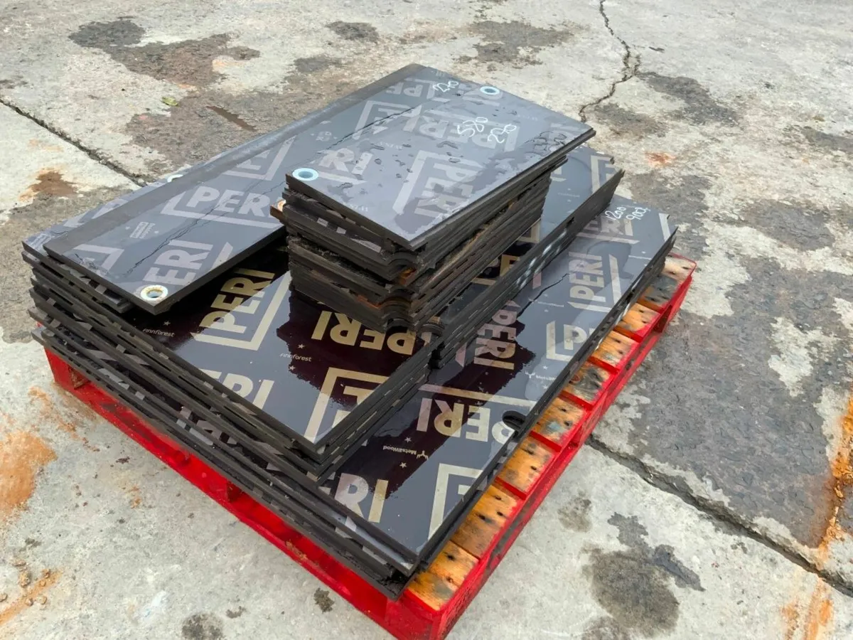 UNUSED PERI PANS. REPLACEMENT PLYWOOD. - Image 4