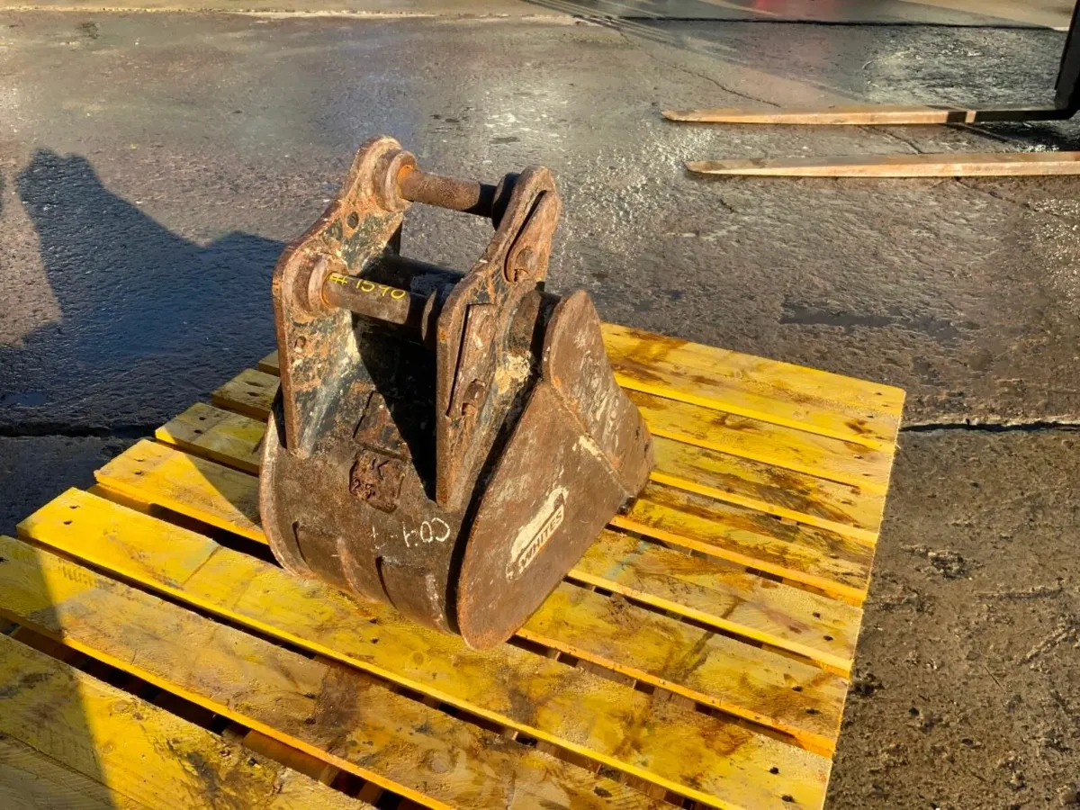 12"  'WHITES' BUCKET...........35mm PINS........15 - Image 3