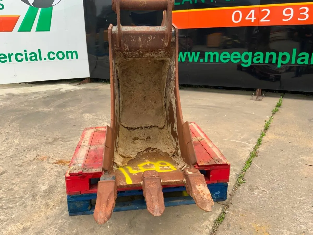 24" EUROFAB DIGGING BUCKET.....80mm PINS...1429t. - Image 4