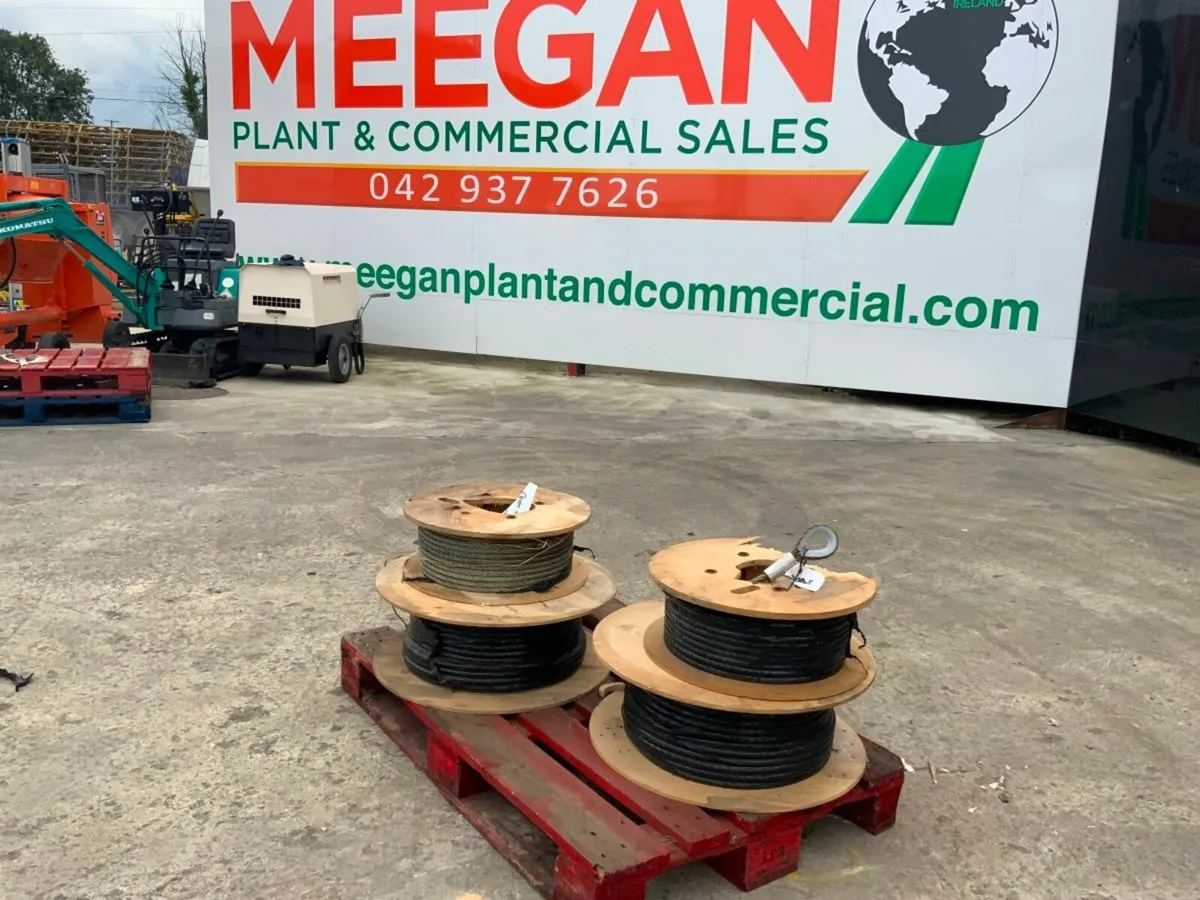 UNUSED WIRE ROPE......13mm / 16mm. x 60mts. - Image 2