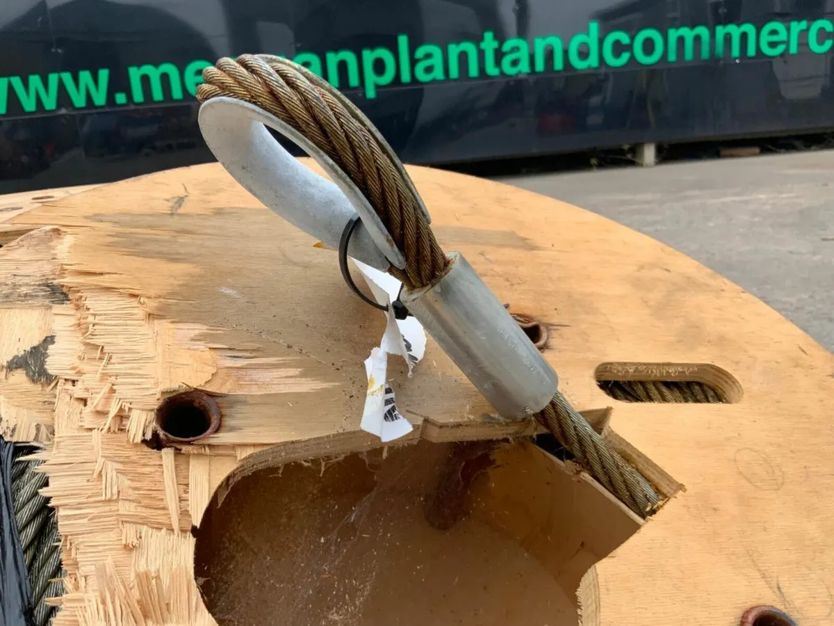 UNUSED WIRE ROPE......13mm / 16mm. x 60mts. - Image 4