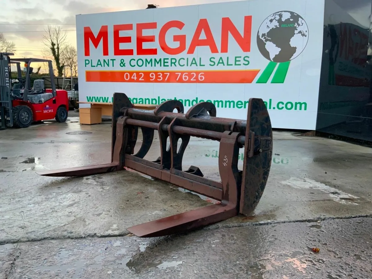 96" CAT LOADER FUSION FORK CARRIAGE....3553 - Image 1