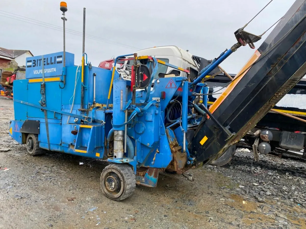 1998 BITELLI Sf100 T4 ROAD PLANER.......355hrs. - Image 2