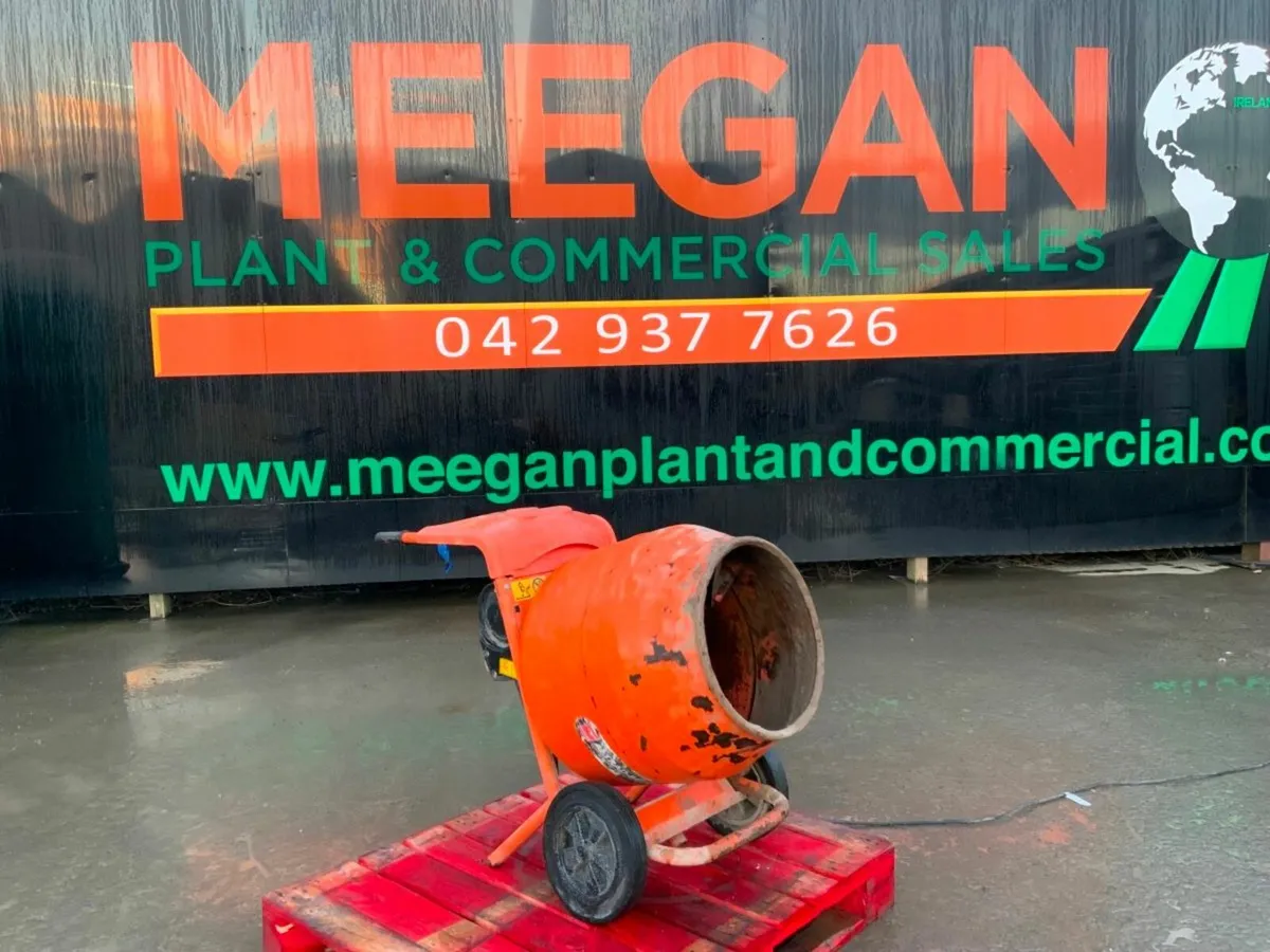 19 BELLE MINIMIX 150 CEMENT MIXER 110v....1013-2. - Image 1