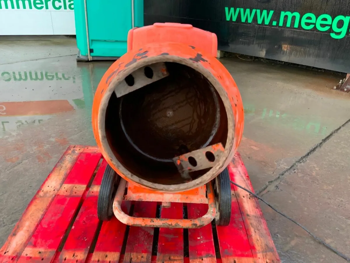 19 BELLE MINIMIX 150 CEMENT MIXER 110v....1013-2. - Image 2