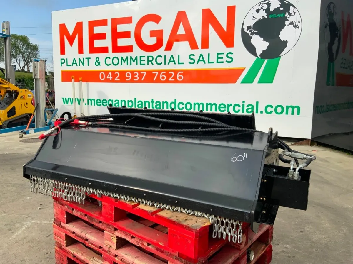 UNUSED 60" SKIDSTEER FLAIL MOWER.......298w. - Image 2