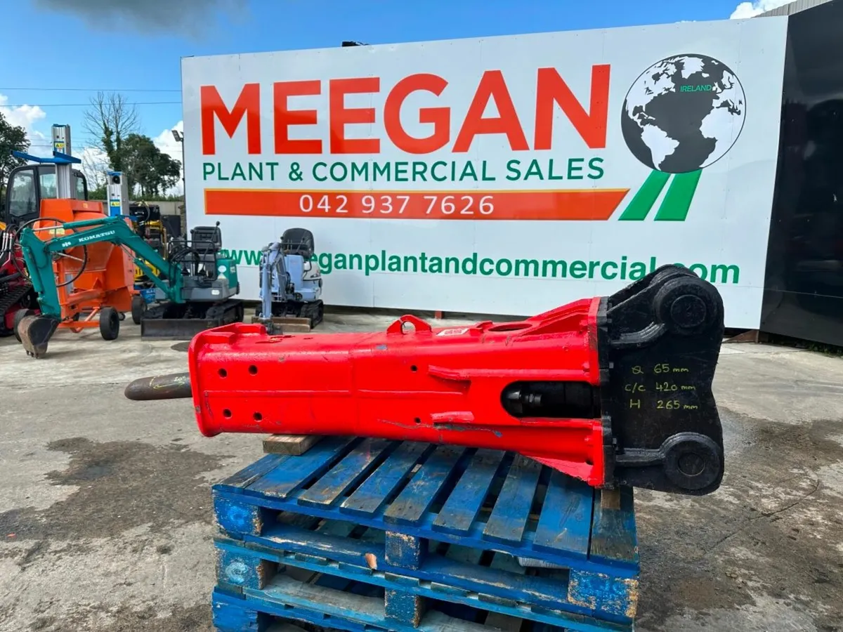 RAMMER HAMMER TO SUIT 13 TON DIGGER 65MM - Image 1